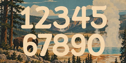 Cedar Valley Font Poster 2