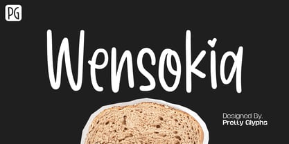 PG Wensokia Font Poster 1