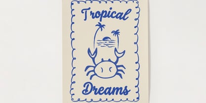 Coastal Honey Font Poster 10