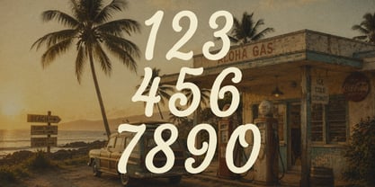 Coastal Honey Font Poster 2