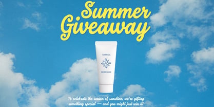 Coastal Honey Font Poster 5