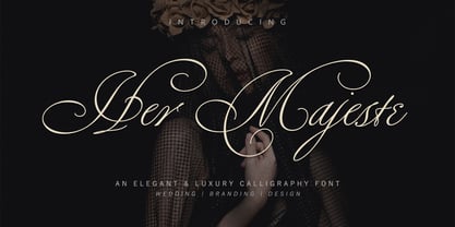 Her Majeste Font Poster 1