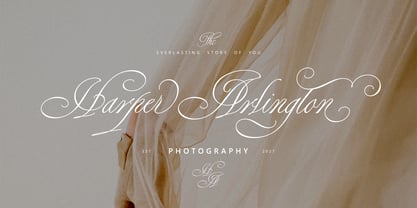 Her Majeste Font Poster 8