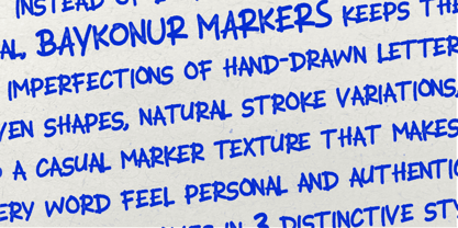 Baykonur Font Poster 11