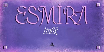 Esmira Font Poster 4