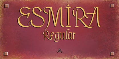 Esmira Font Poster 1