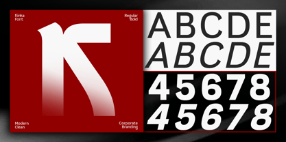 Kinka Font Poster 4