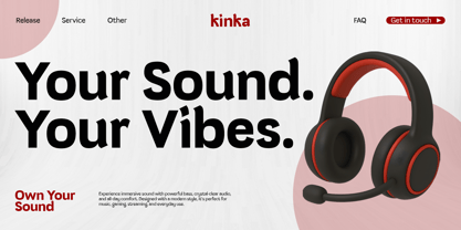 Kinka Font Poster 8