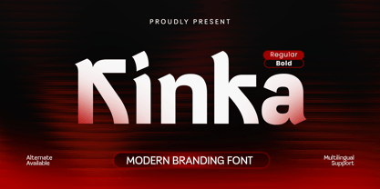 Kinka Font Poster 1