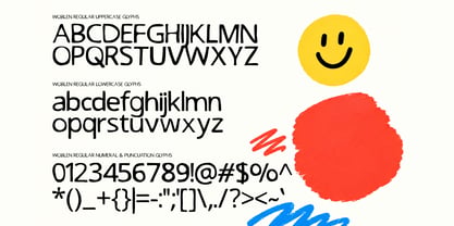 Woblen Font Poster 11