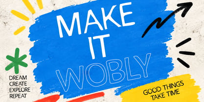 Woblen Font Poster 8