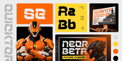Quicktor Font Poster 2