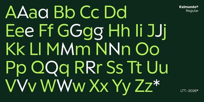 Raimundo Font Poster 3