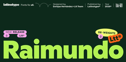 Raimundo Font Poster 1