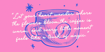 Whimney Catcher Font Poster 2