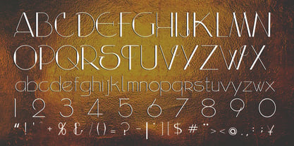 Novran Light Font Poster 2