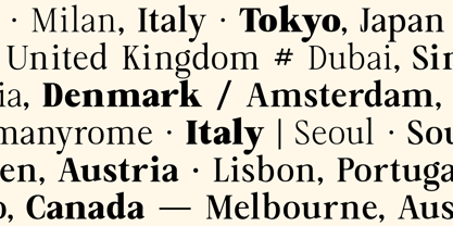 Bailon Variable Font Poster 2