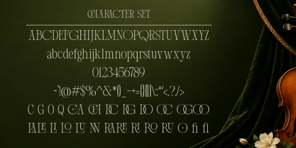 Chaleo Font Poster 10