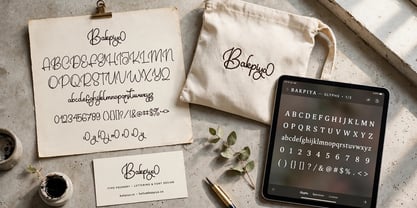 Bakpiya Font Poster 3