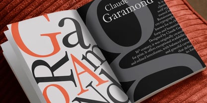 Garamond Now Variable Font Poster 2