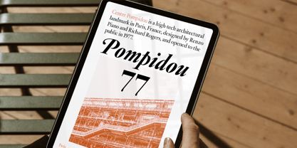 Garamond Now Variable Font Poster 4