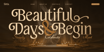 Rigade Font Poster 2
