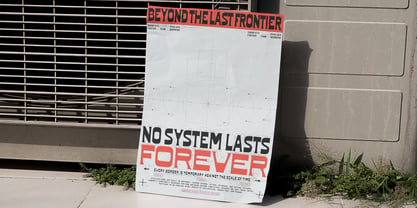 TFc Fragile Font Poster 9