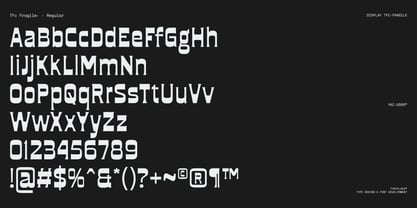 TFc Fragile Font Poster 12
