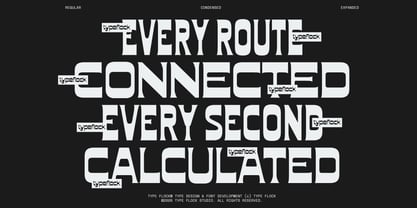 TFc Fragile Font Poster 2