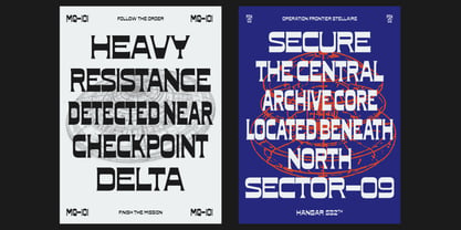 TFc Fragile Font Poster 4