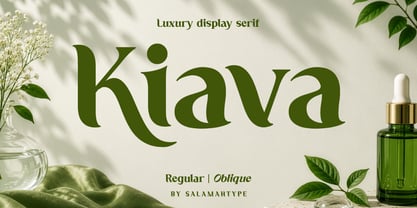 Kiava Font Poster 1