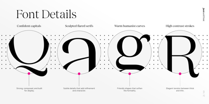 JUST Serif Font Poster 9