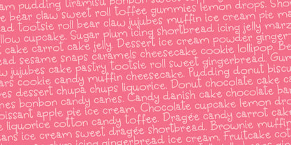 Lazy Curls Font Poster 8