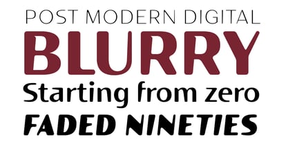 Talaris Font Poster 2