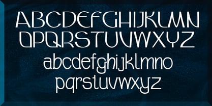 Zaferak Font Poster 2