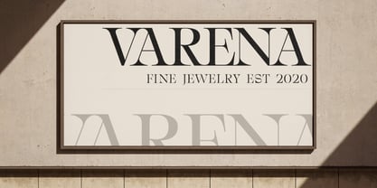 Serifant Font Poster 3