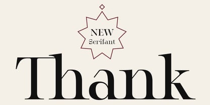 Serifant Font Poster 15