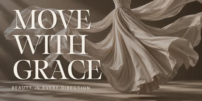 Serifant Font Poster 2