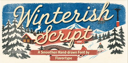 Winterish Font Poster 1