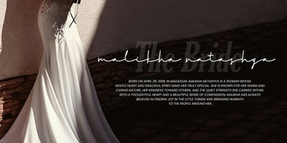 Flamelisse Font Poster 4
