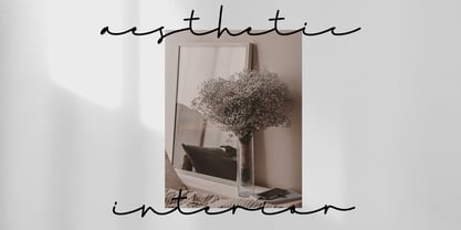 Flamelisse Font Poster 3