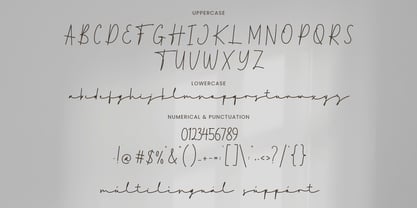 Flamelisse Font Poster 10