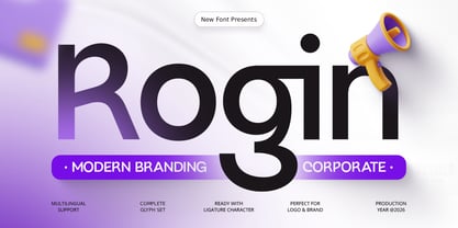 Rogin Font Poster 1