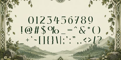 Oakthorn Font Poster 3