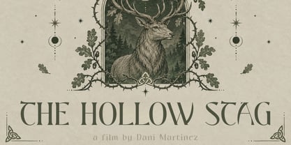 Oakthorn Font Poster 4