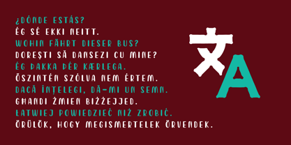 Wolfberry Font Poster 8