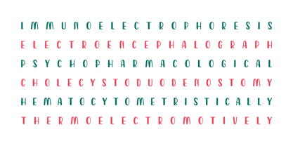 Wolfberry Font Poster 15