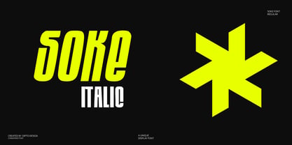 Soke Font Poster 8