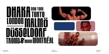 Soke Font Poster 7