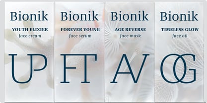 Bionik Font Poster 4